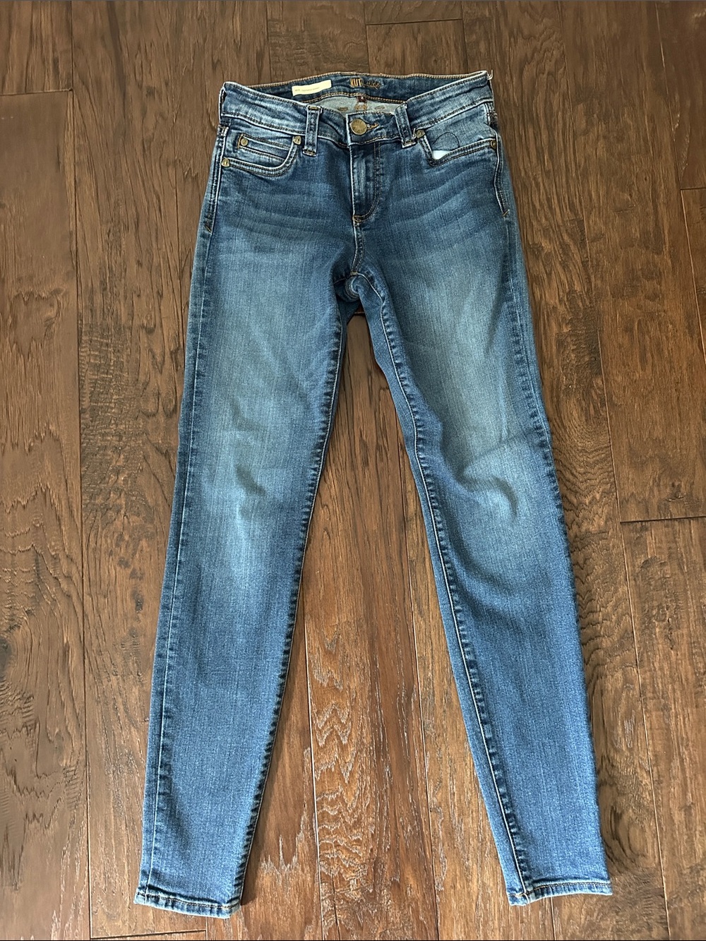 Kut from the Kloth Medium Blue Skinny Jeans